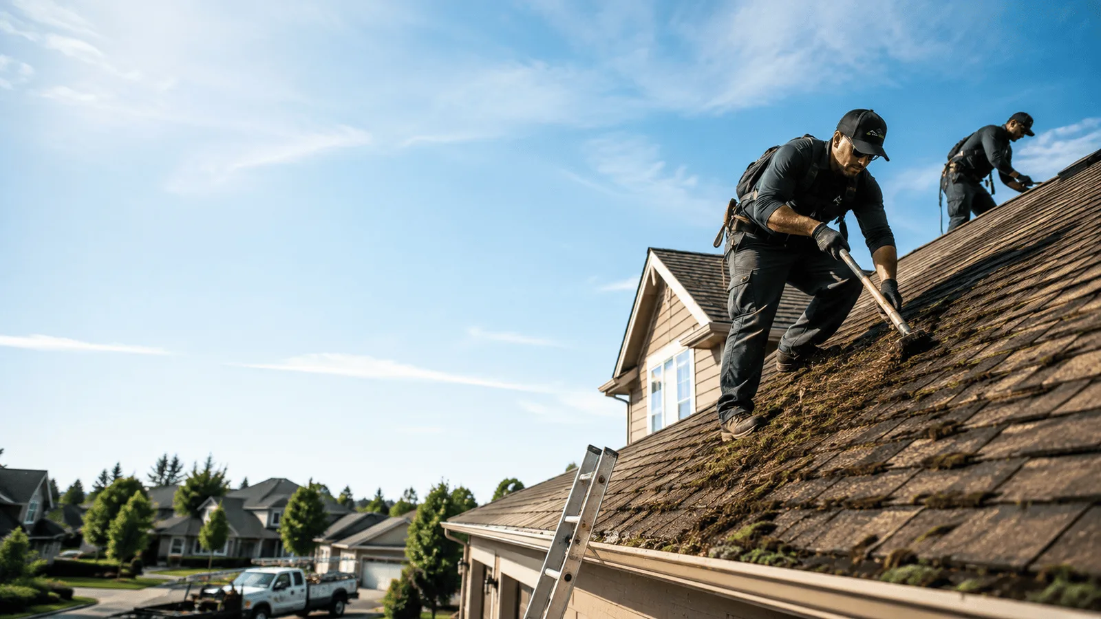 Roof Moss Removal in Oregon near me